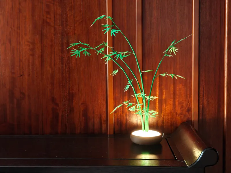 Bamboo Shadow Night Lamp