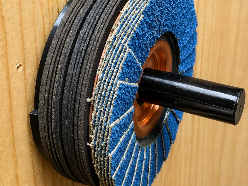 Grinding wheel holder