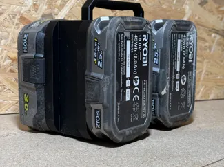 Ryobi 18V Battery Caddy – 4x 18V Battery Holder