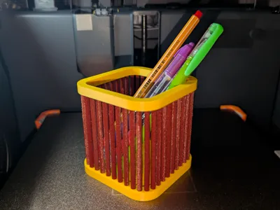 Minimalist Column Desk Organizer