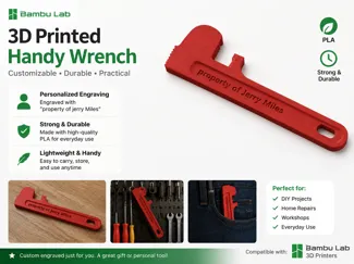 Jerry Miles LH pipe wrench