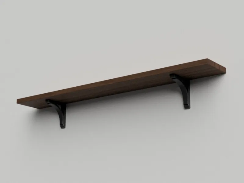 Hidden Mount Shelf Brackets