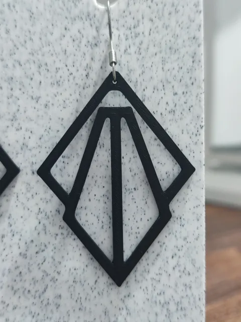 Aretes Escultura Geométrica view 4