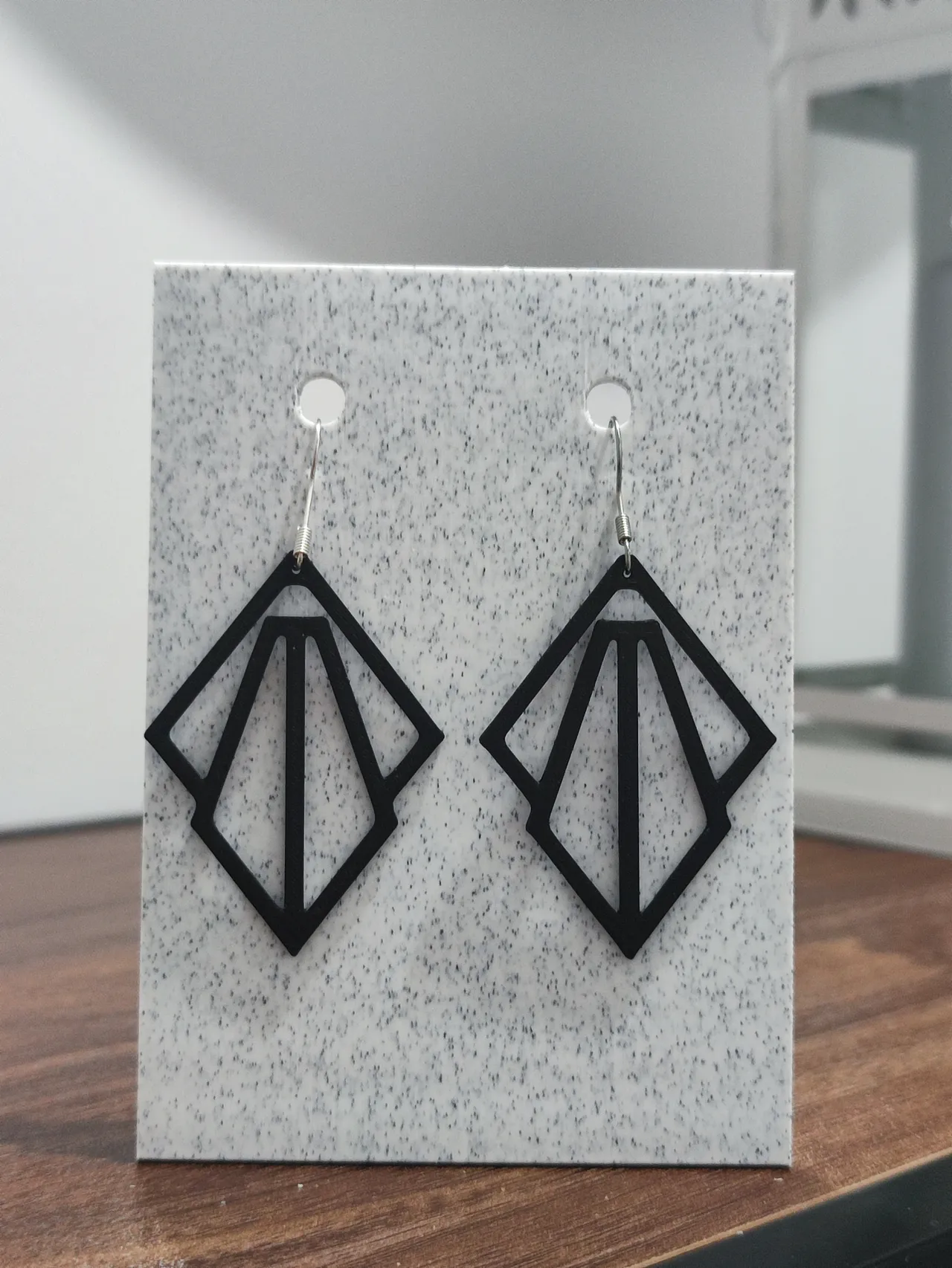 Aretes Escultura Geométrica view 2