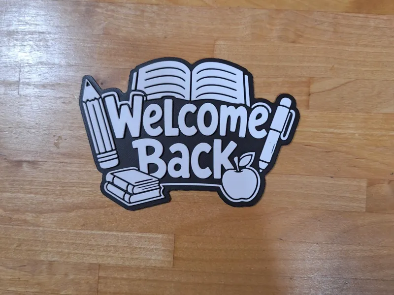 Welcome Back - School