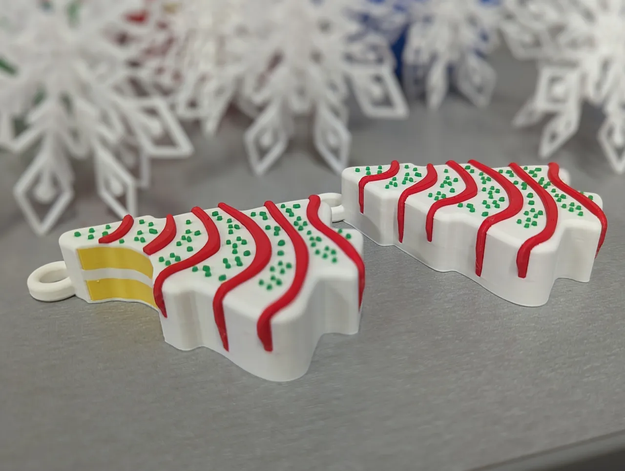 Christmas Tree Snack Cake view 3