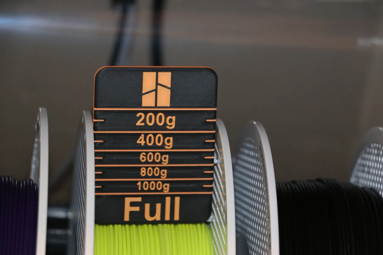 Filament spool gauge view 2