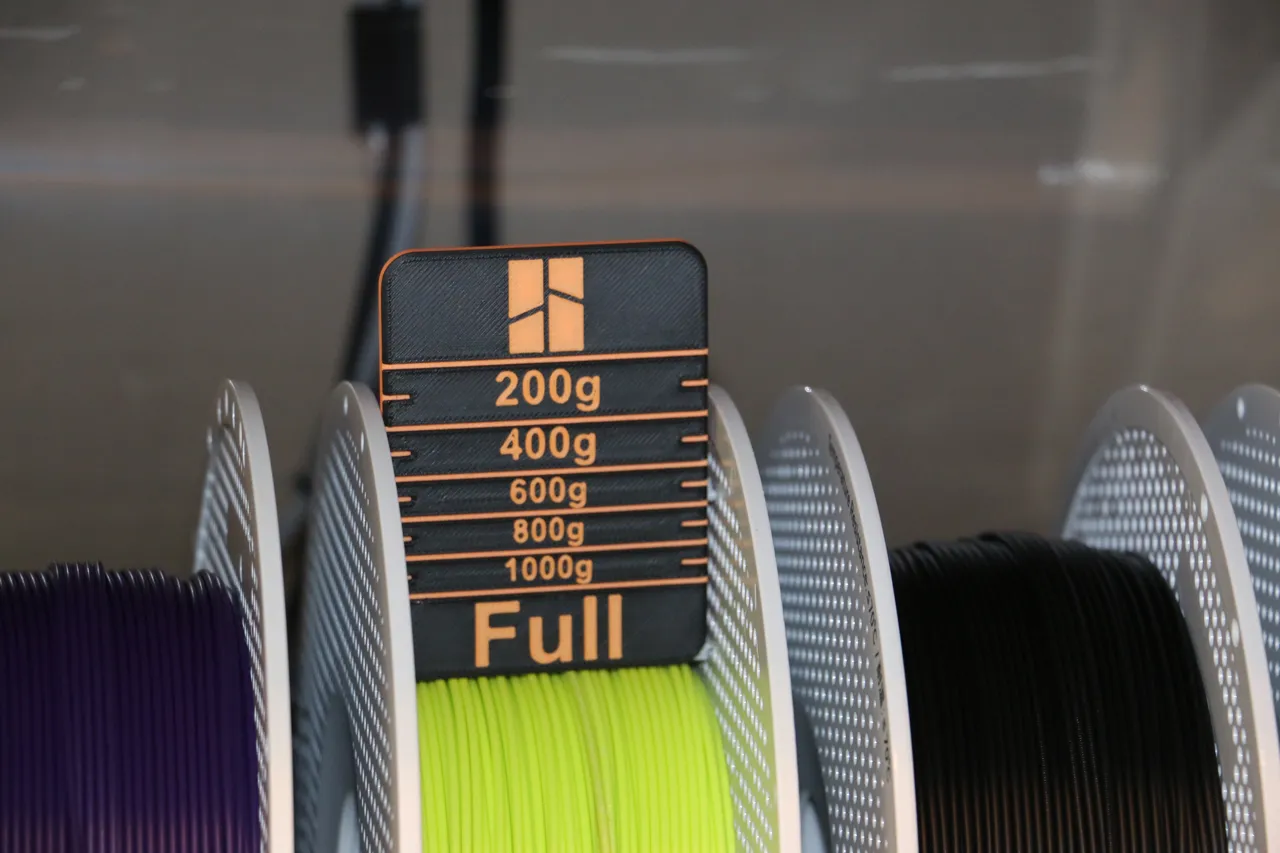 Filament spool gauge view 3