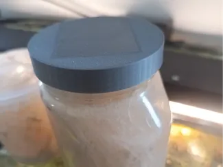 couvercle  anti évasions drosophile pots de nutela