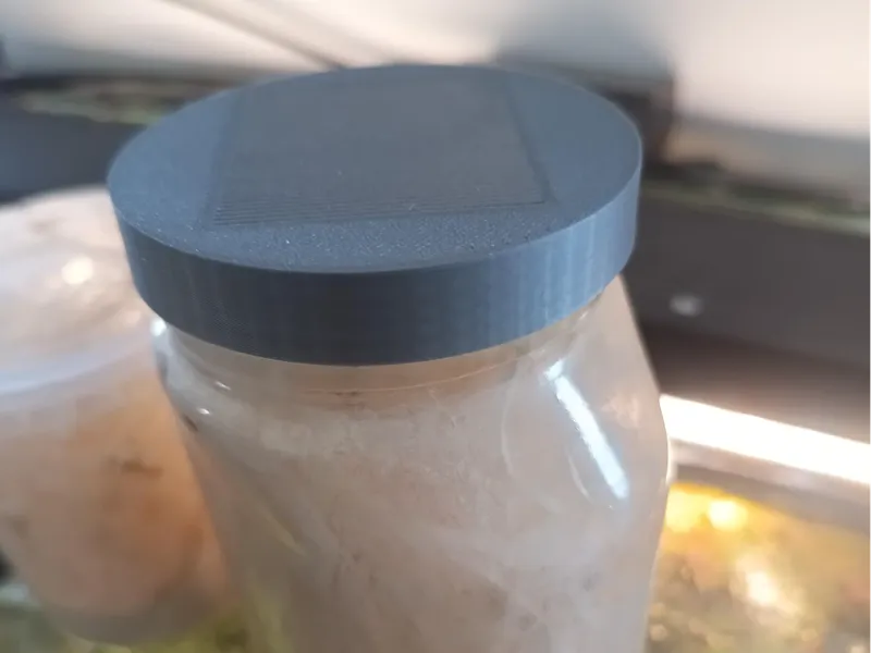 couvercle  anti évasions drosophile pots de nutela
