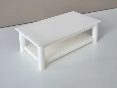 Dollhouse Coffee Table - 1:12 Miniature