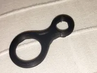 Porte-clés nœud en huit d'assurage — photo 2