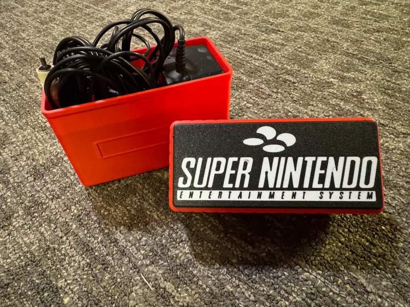 SNES Label for Cable Cap System