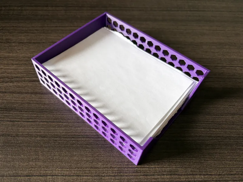 Scrap Paper Tray - Quarter of Letter Size Paper