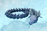 Dragon de cristal du ciel — articulé — photo 3