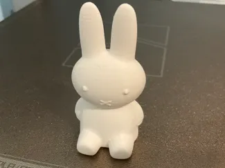 smooth Miffy lamp (candle)