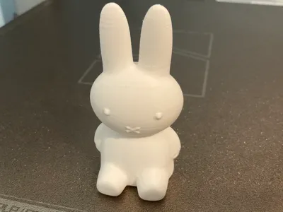 smooth Miffy lamp (candle)