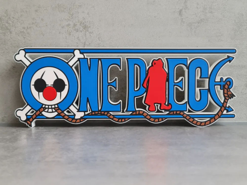 Beggy Sign One Piece Buggy Logo / Sign - Free 3D Print Model - MakerWorld