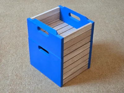 stackable paramatric organizer box 