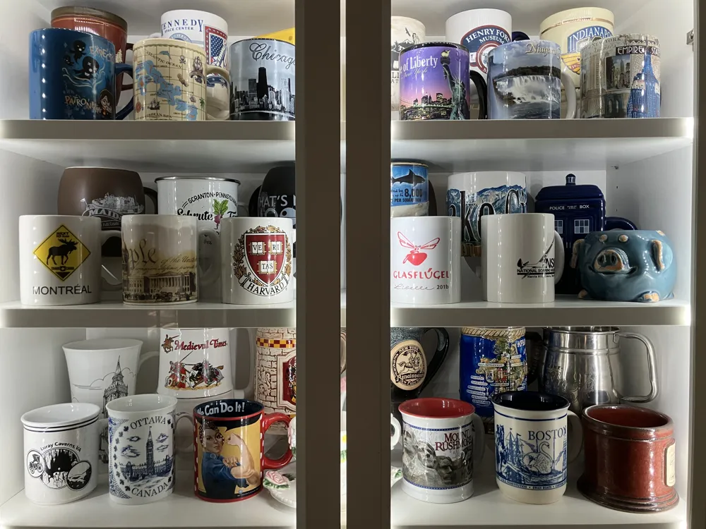 Mug Display Risers Single Cup/Mug Riser for 2-Row Shelf Display by staslos MakerWorld ...
