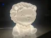 0.2mm layer, 3 walls, 0% infill luminous lion cub