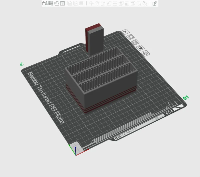 M.2 SSD drives holder