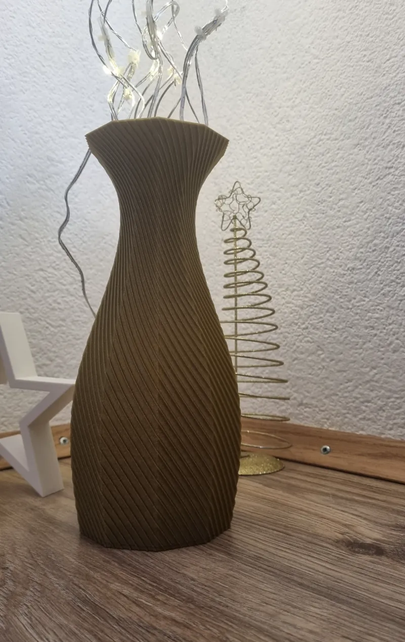 Tall decorative vase