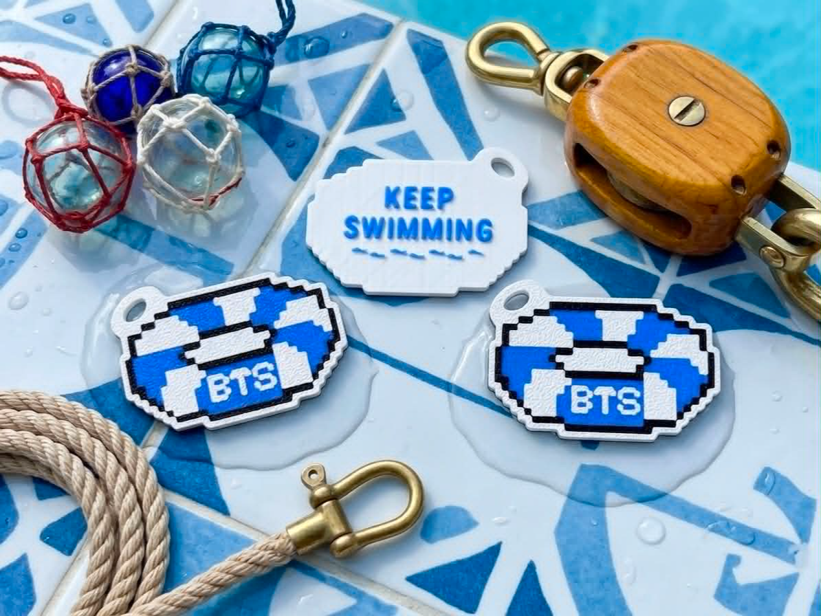BTS グク　swim キーリング ARIRANG | Collection - MakerWorld: Download Free 3D Models