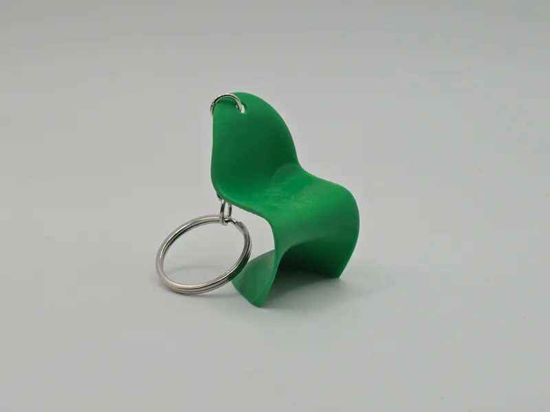 Verner Panton “Stacking Chair” Keychain (Remix)
