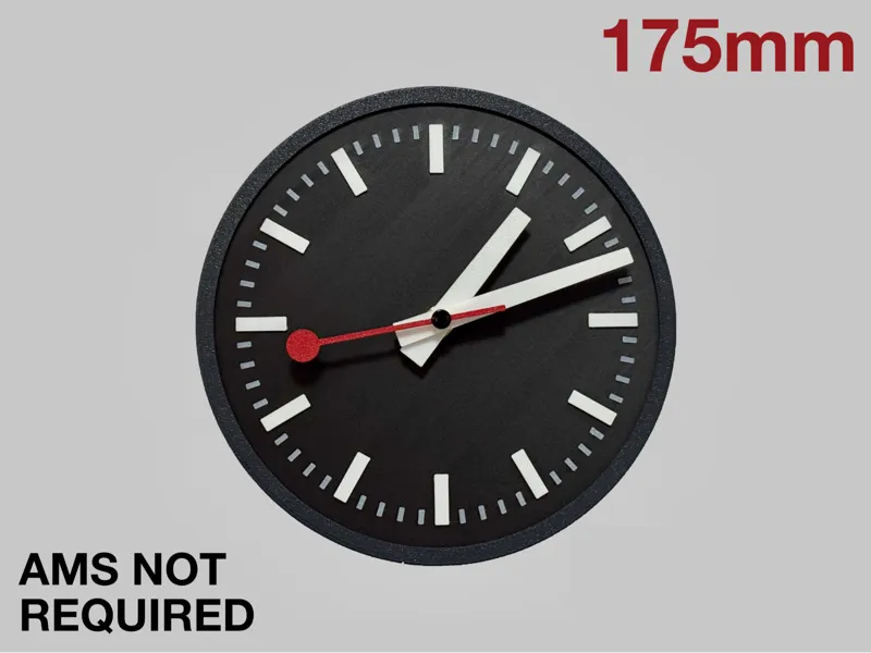 Swiss Railway Wall Clock - Components Kit 011