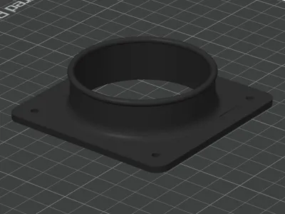 Vent Duct Flange 60mm ID for Elegoo Mars 5