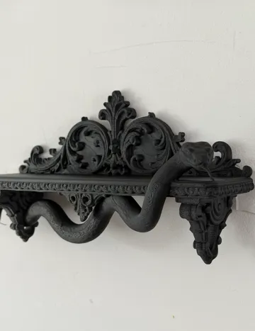 Estante o repisa: Gothic Snake Wall Shelf – Baroque Serpent Decor — vista de referencia 2