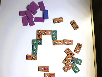 3D Educational Domino – Pets