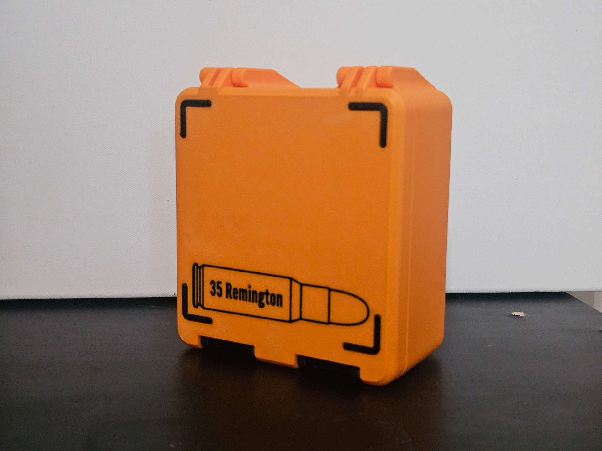 35 Remington Ammo Box - 100 Round - Stackable