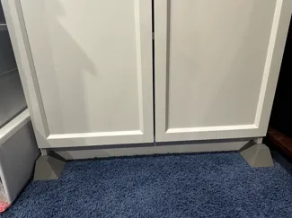 Ikea Billy stabilizing Feet