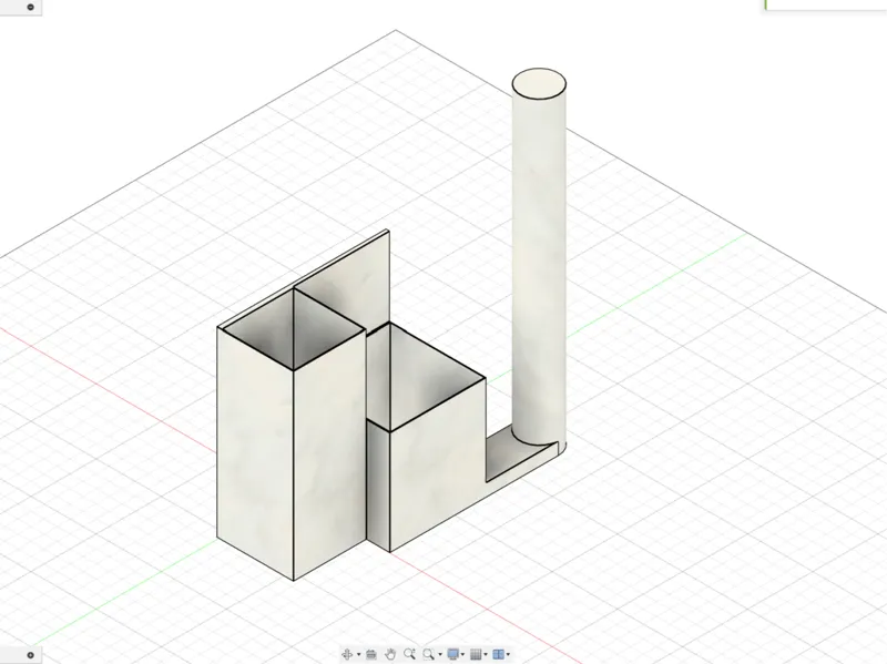 双杯架，瓶子架，带厨房纸架。用来放3D打印机清洁液，胶的容器。