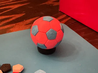 Soccer ball magnetic fidget