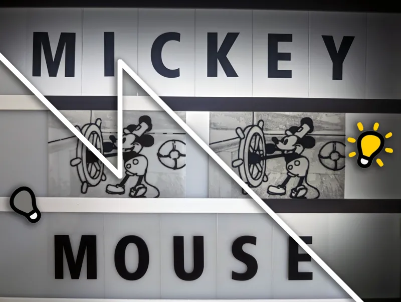 LITHOPHANE Mickey Mouse - hueforge