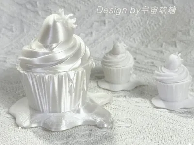 Melting Cream - Strawberry Cupcake - Mini Storage Box/Gift Box