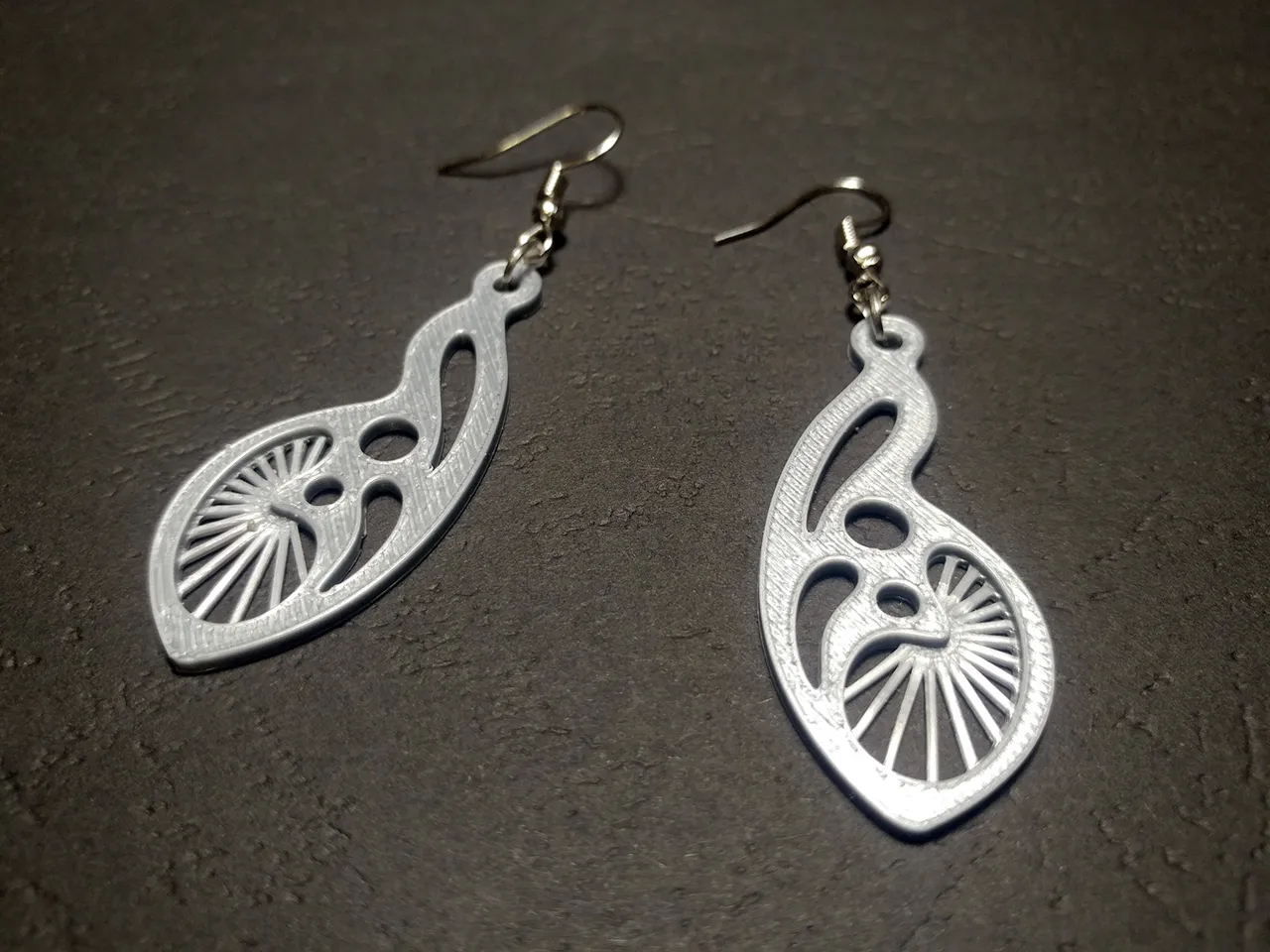 The Seed of Motion Earrings view 2