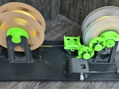 Awesome Filament Spool Rewinder