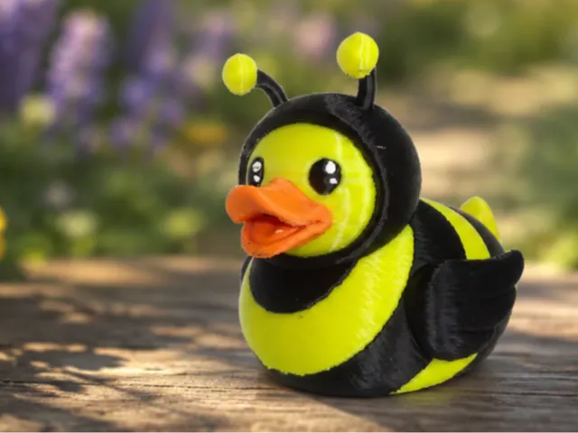 TrailQuackers Cute BumbleBee Bee Duckie Jeep Duck!