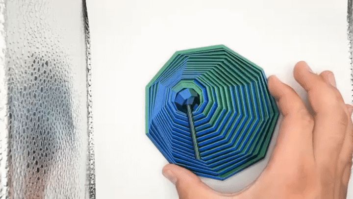 9-Side Fidget Twist Toy