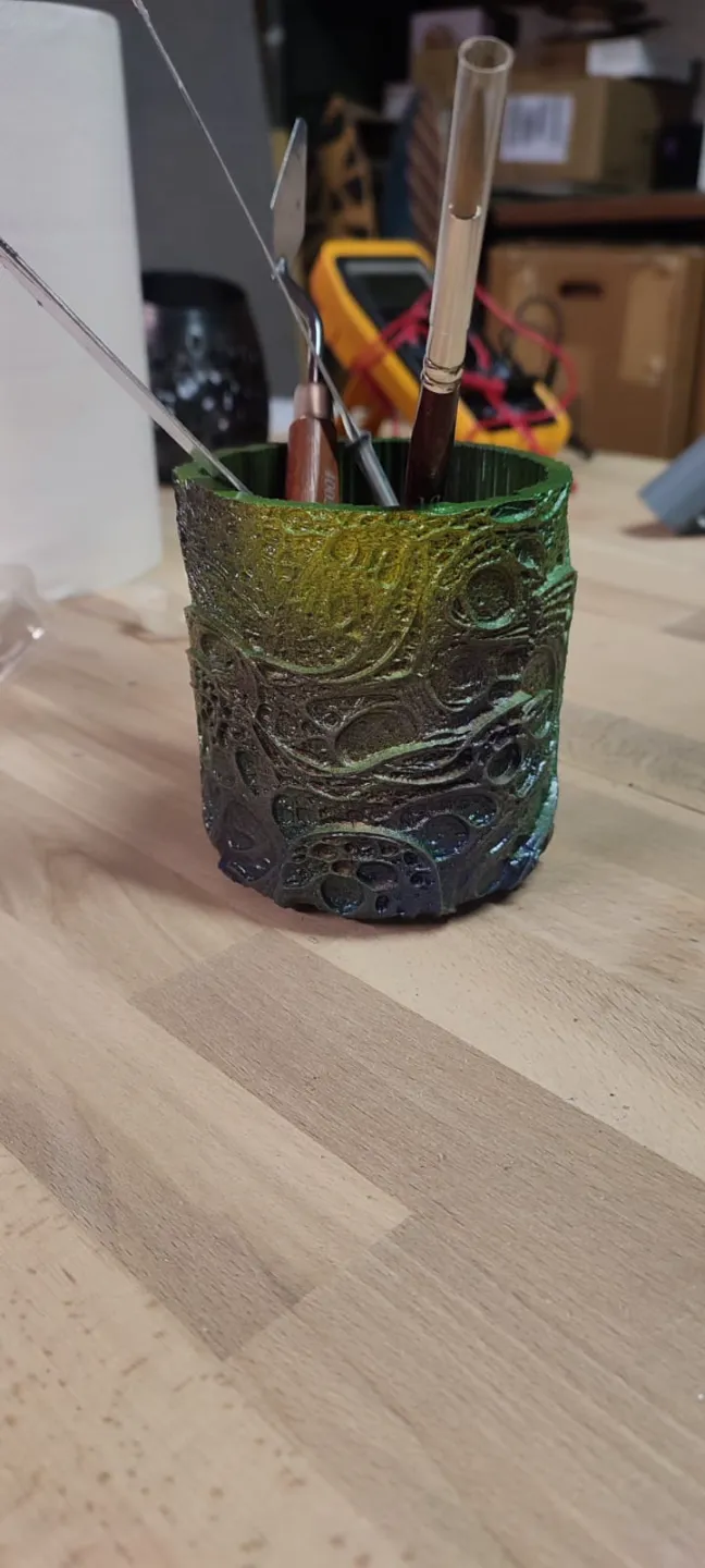 Pen holder micellar pattern