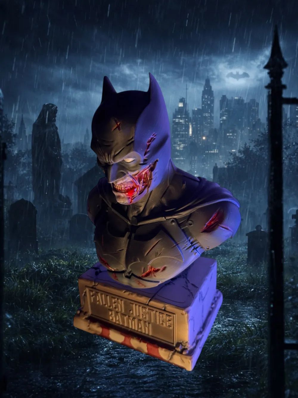 Gefallene Gerechtigkeit Batman – Kostenloses 3D-Druckmodell – MakerWorld