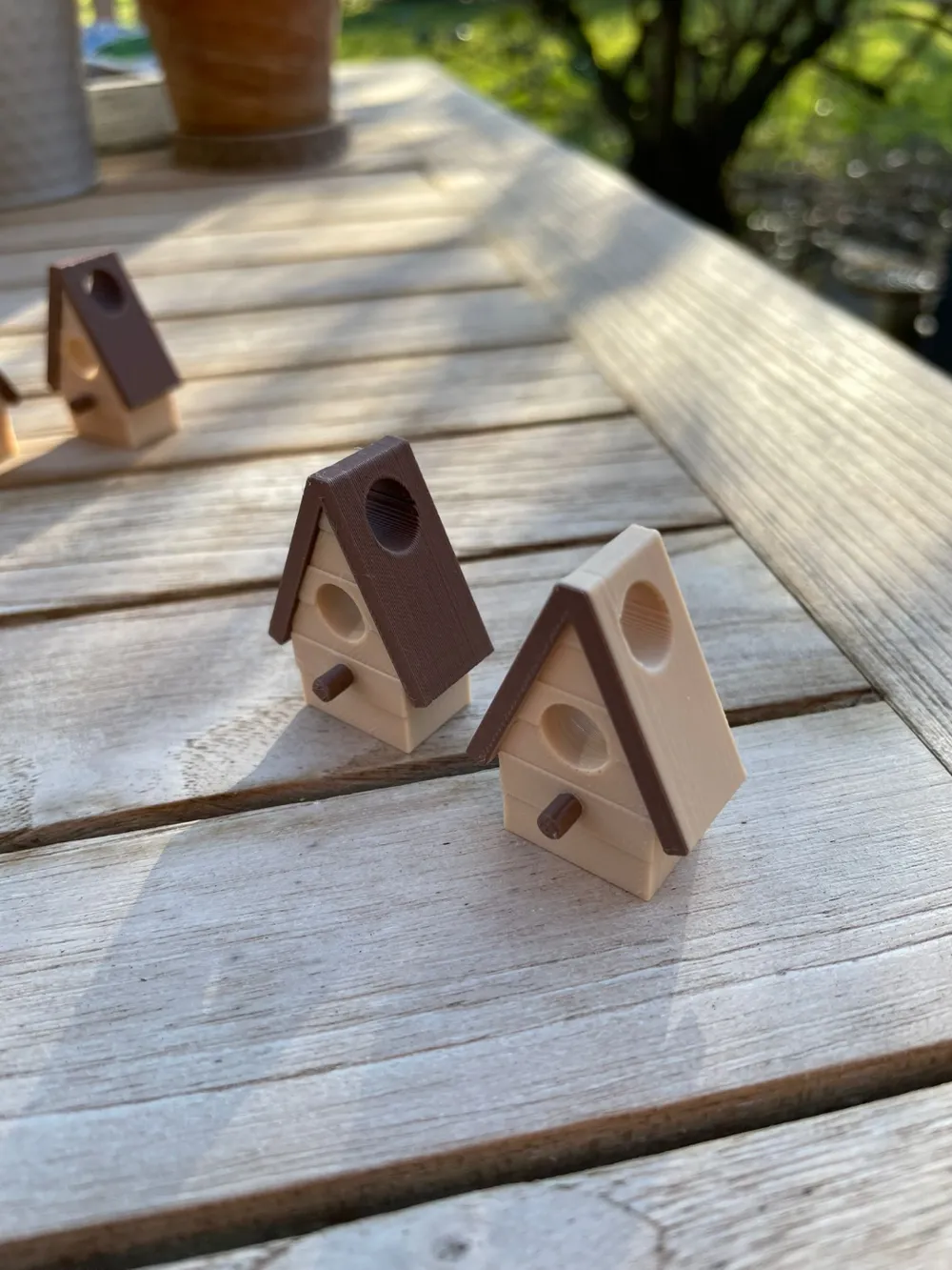 Birdhouse Multicolor Keychain by FelixS MakerWorld: Download Free 3D Models