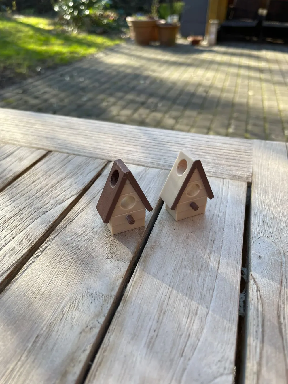 Birdhouse Multicolor Keychain by FelixS MakerWorld: Download Free 3D Models