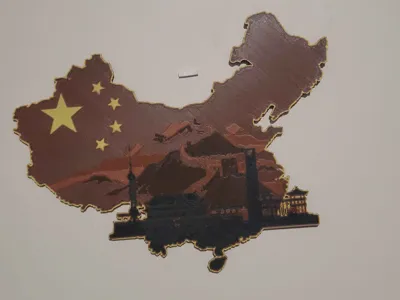 China Map Hueforge