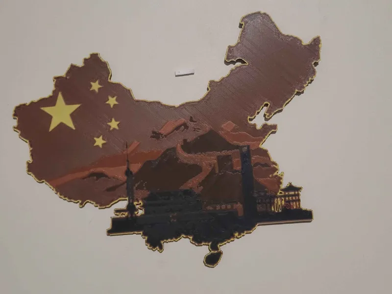 China Map Hueforge