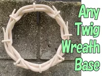 Base de couronne pour brindilles — photo 2